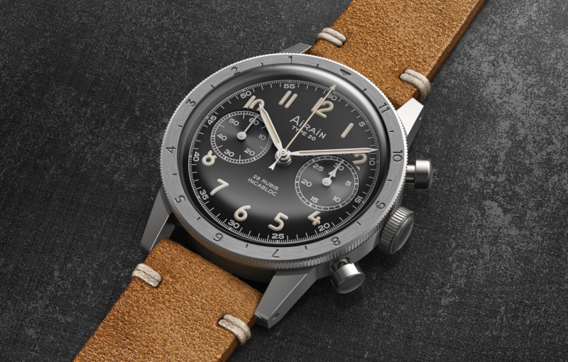 PrƩsentation de la Airain Type 20 Re-Edition Flyback Chronograph